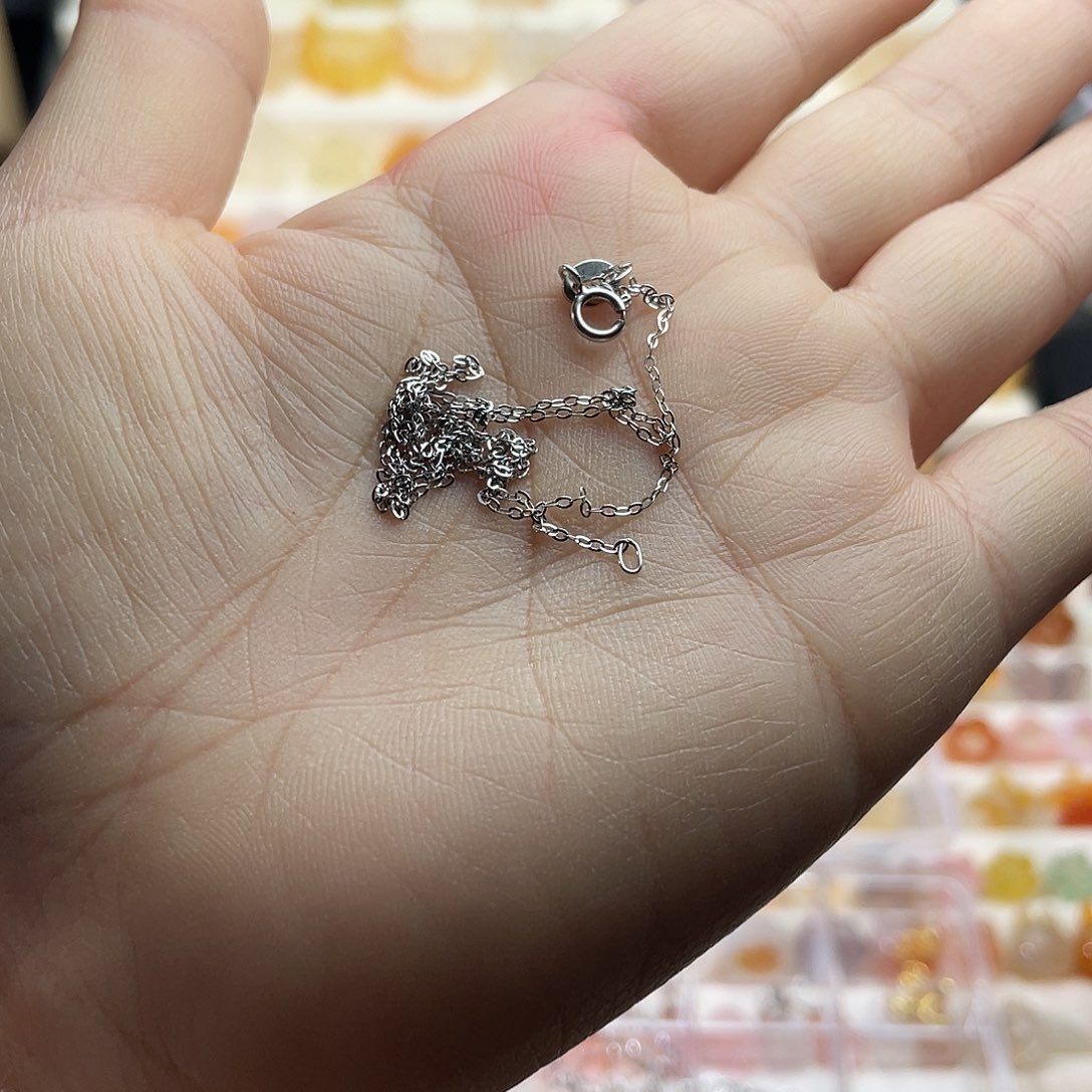 柏***飞玛瑙/玉髓未镶嵌颈饰