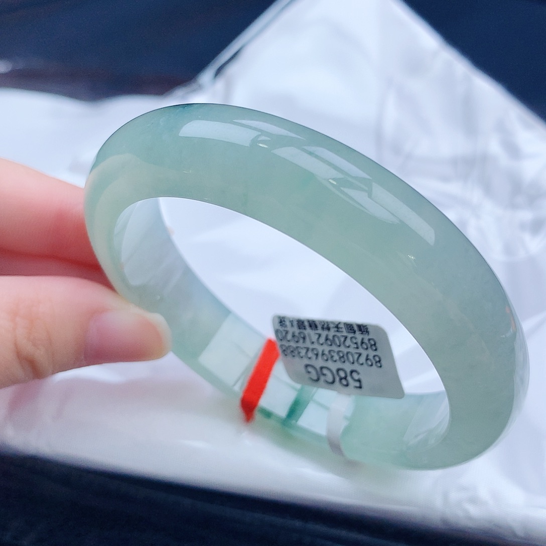 翡翠未镶嵌手镯缅甸天然翡翠a货手镯