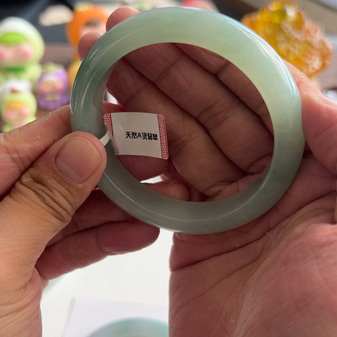 翡翠未镶嵌手镯88号 59