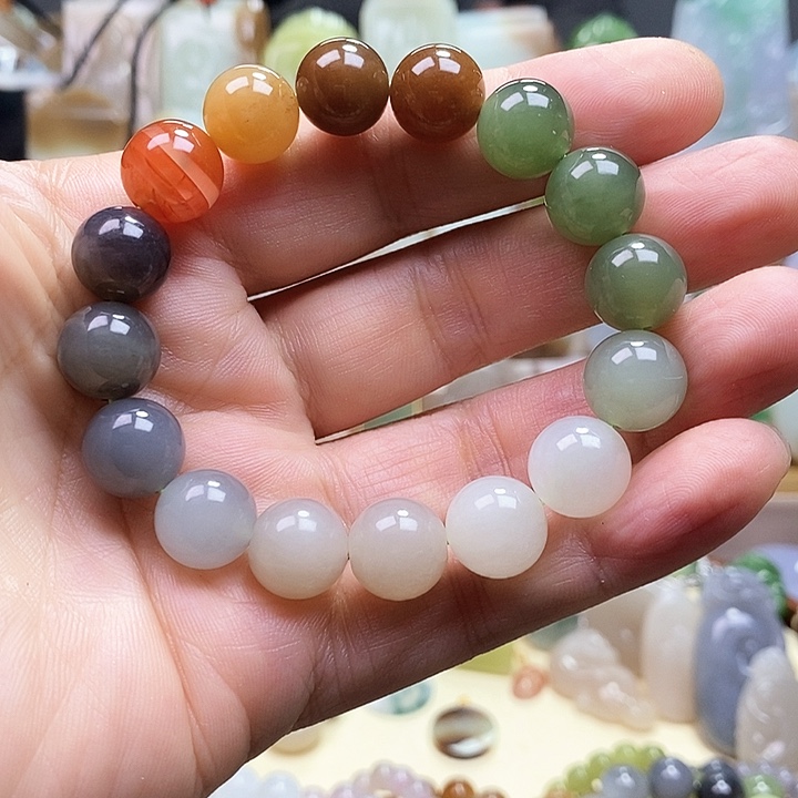 和田玉手链未镶嵌