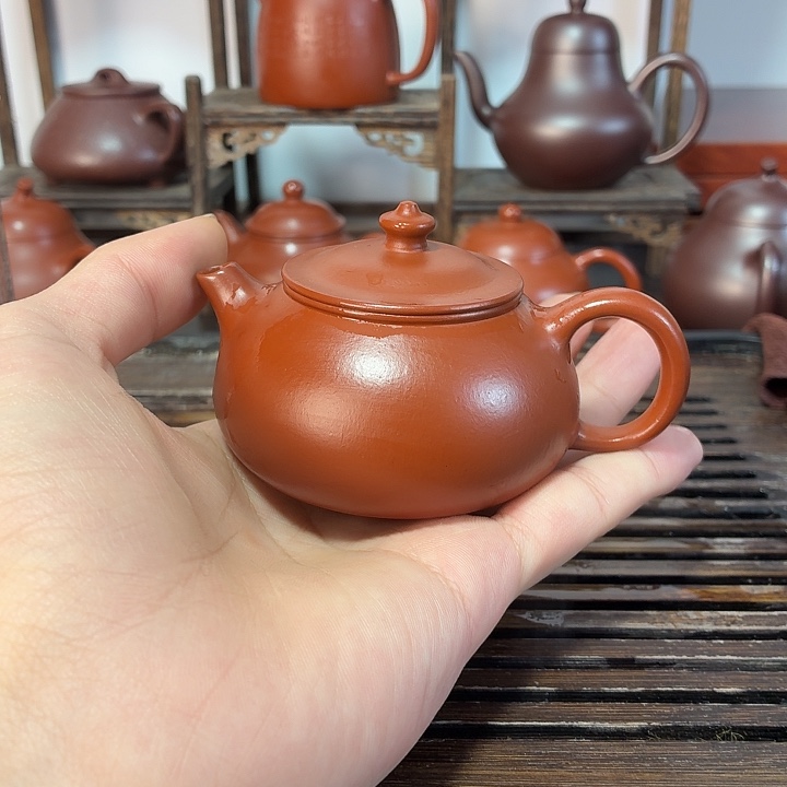 茶壶紫砂原矿紫砂手工制作