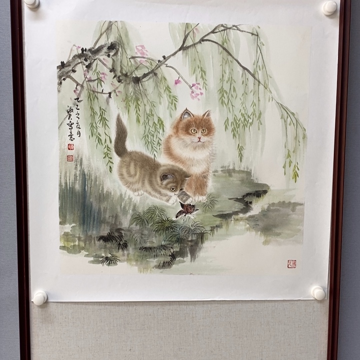 国画亲笔手绘原创