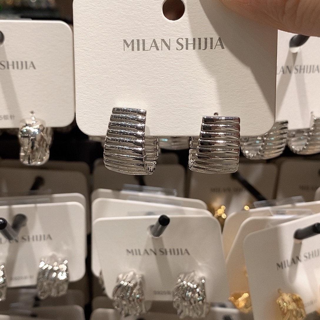 铜合金925银U形耳扣