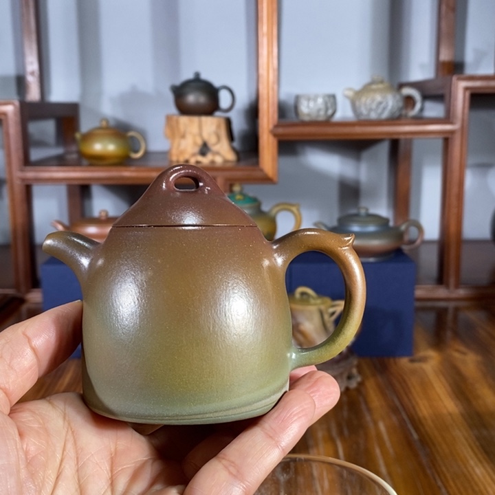 紫砂茶壶用****0150cc秦权 朱泥