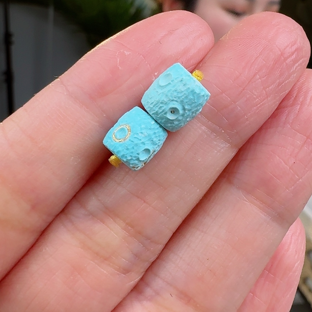 绿松石珠宝奇石未镶嵌