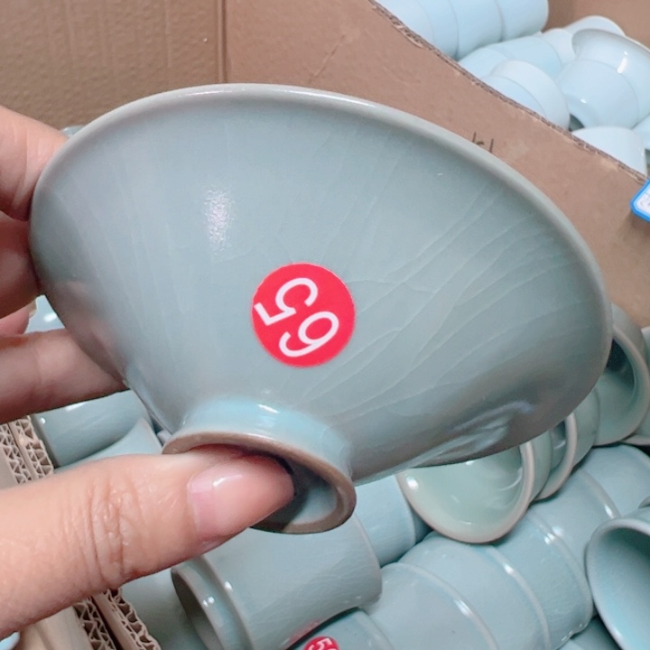 杯汝瓷原产地生产瑕品