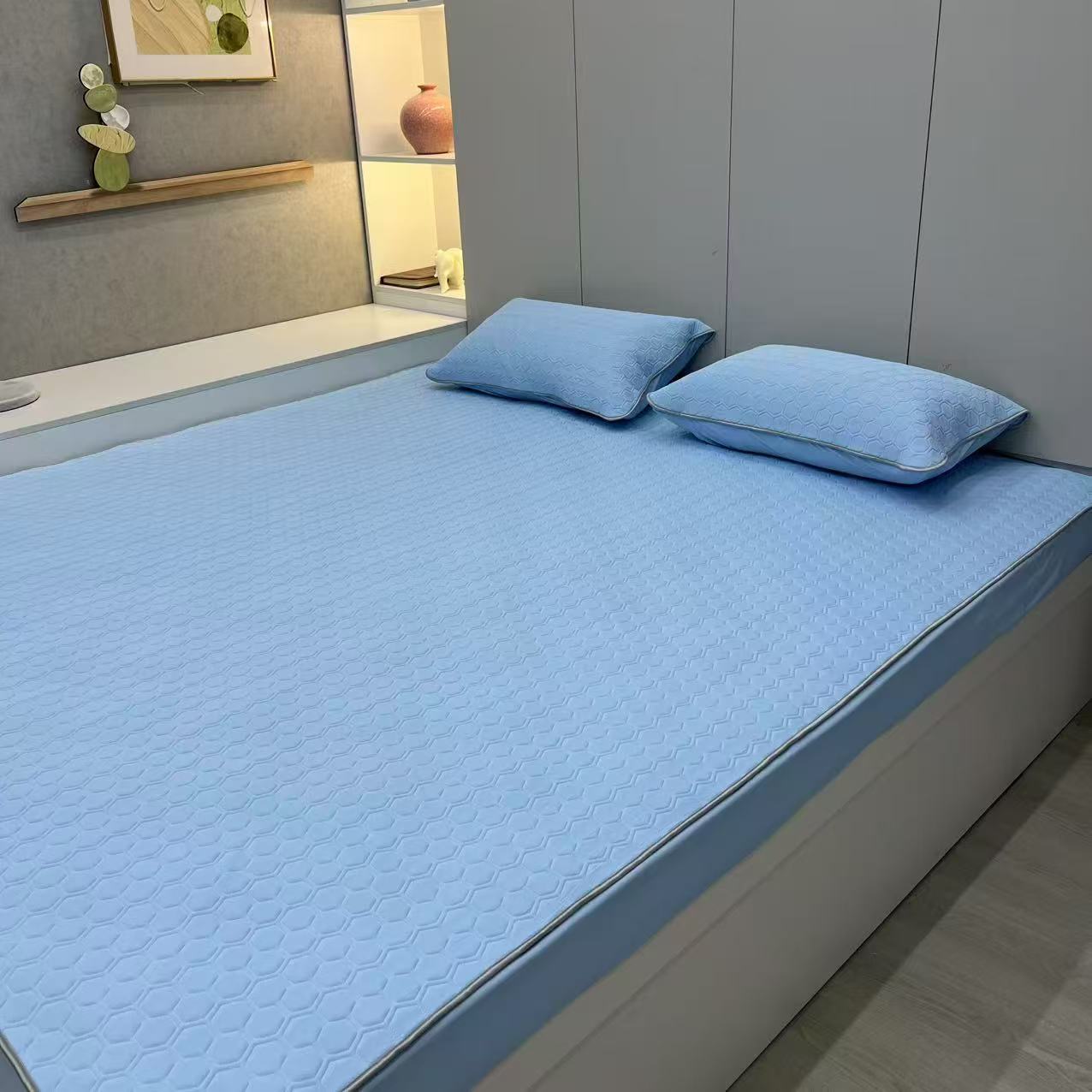 峻杨夏季可水洗（冰皮乳胶凉席）可定制不同尺寸榻榻米尺寸