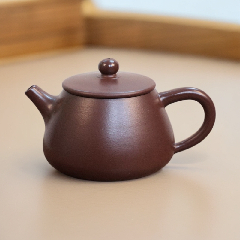 高瓢壶·原矿紫朱泥泥全手工精致泡茶壶实用