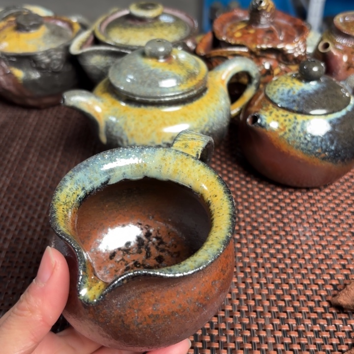 紫砂茶杯养彩功杯240 C