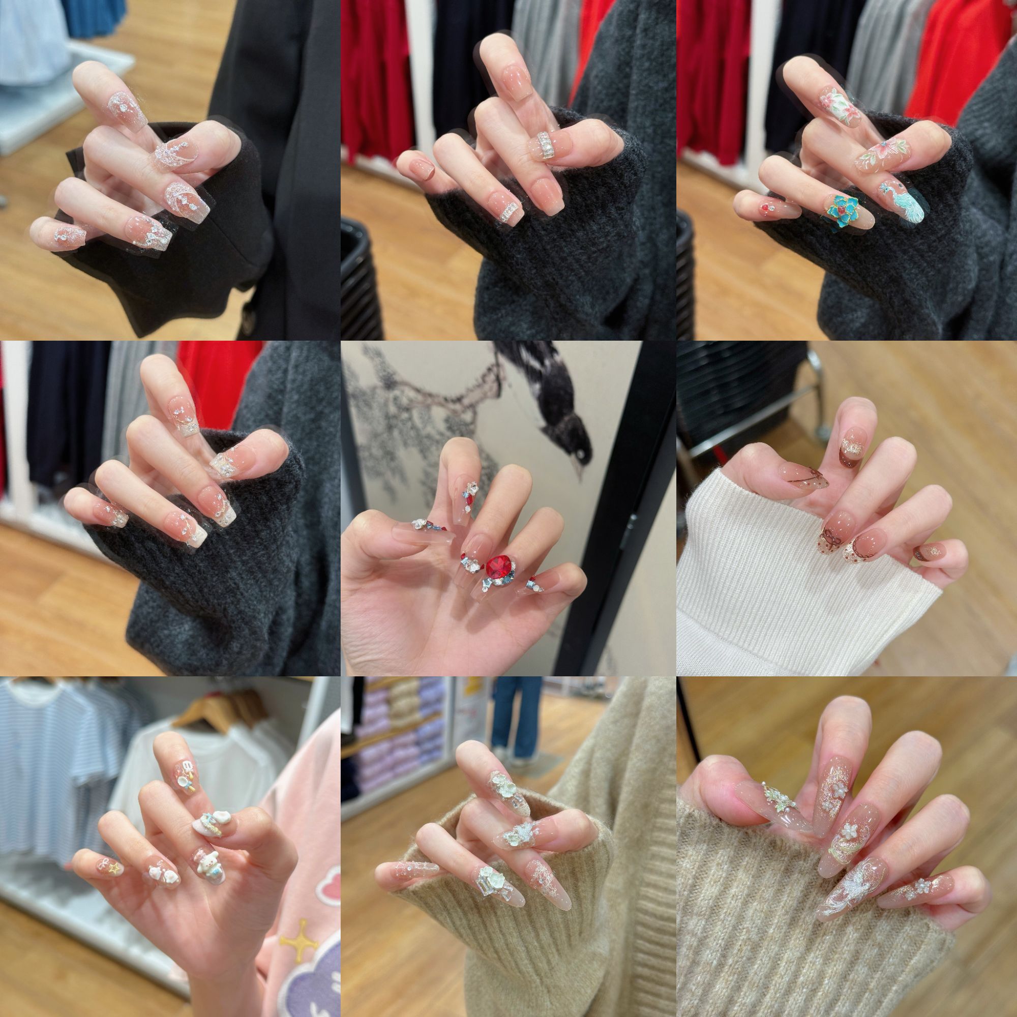 丹蜜琳  全现现大货（无补发服务）  纯手工轻奢订制穿戴美甲