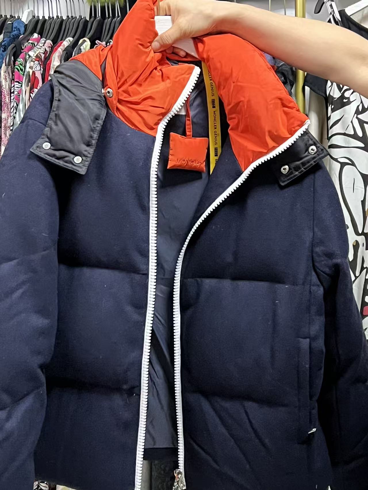 休闲连帽保暖休闲风厚款冬季短款拼色加厚