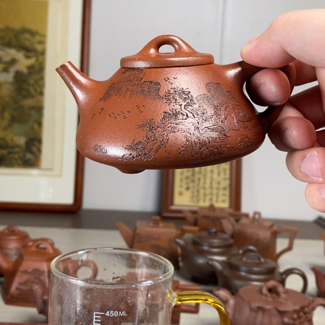 茶壶紫砂原矿泥料传统工艺制作