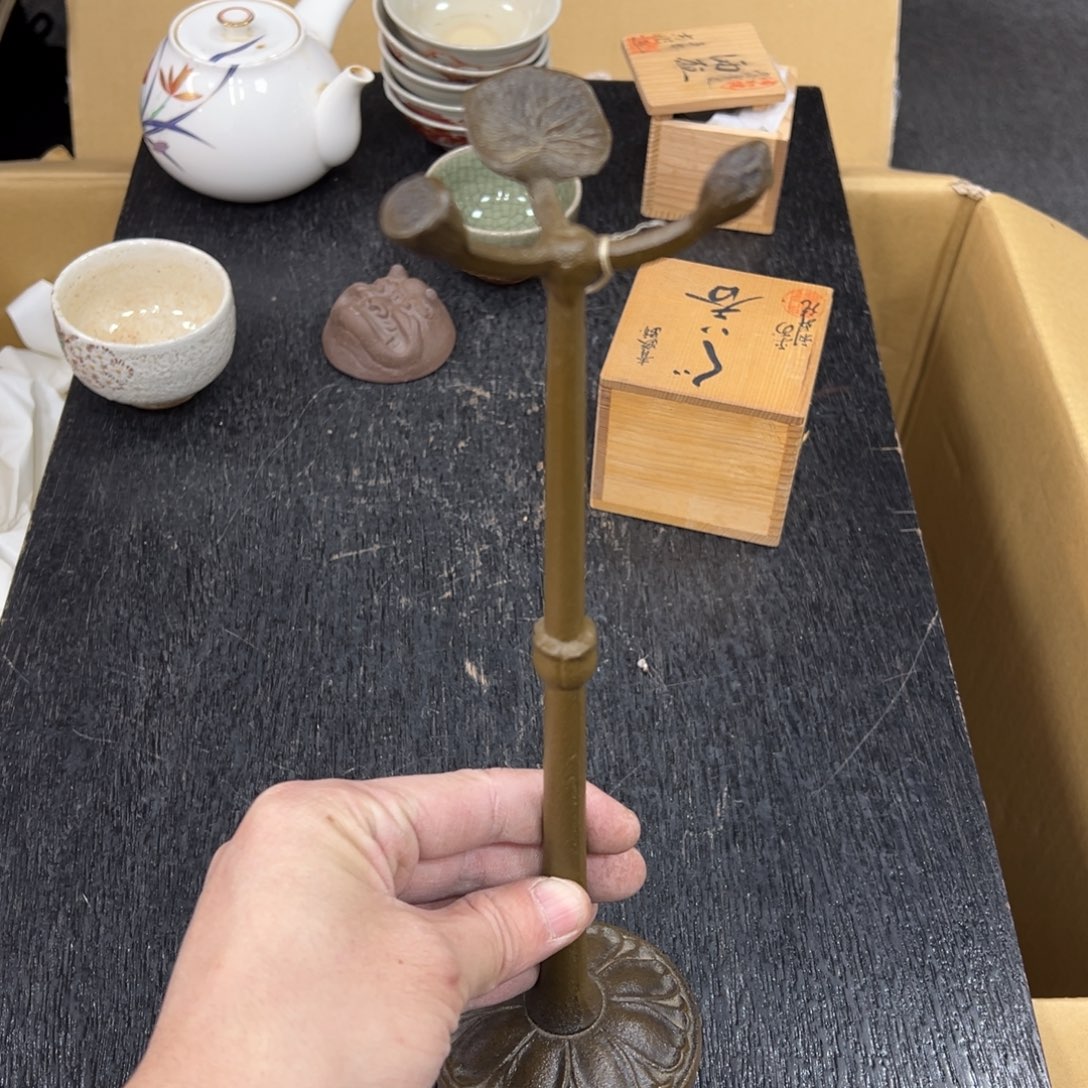 铁日本中古工艺品摆件