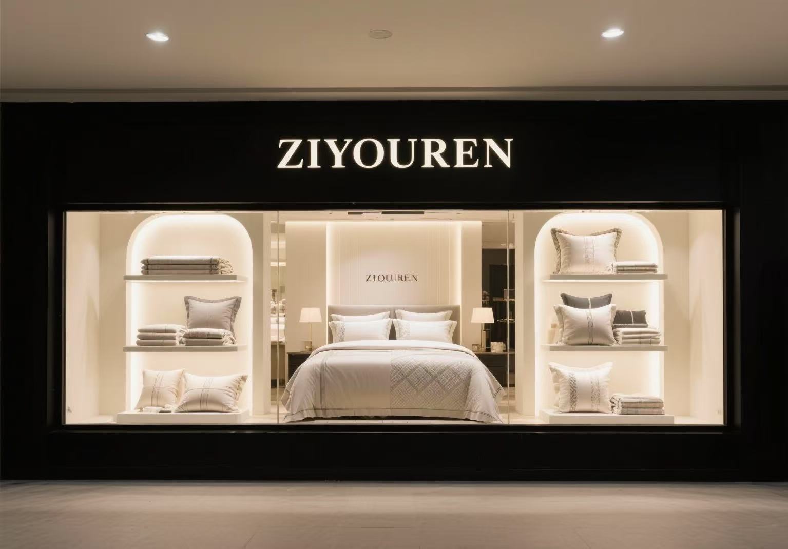 【ZIYOUREN】生如夏花-高支高密纯棉四件套