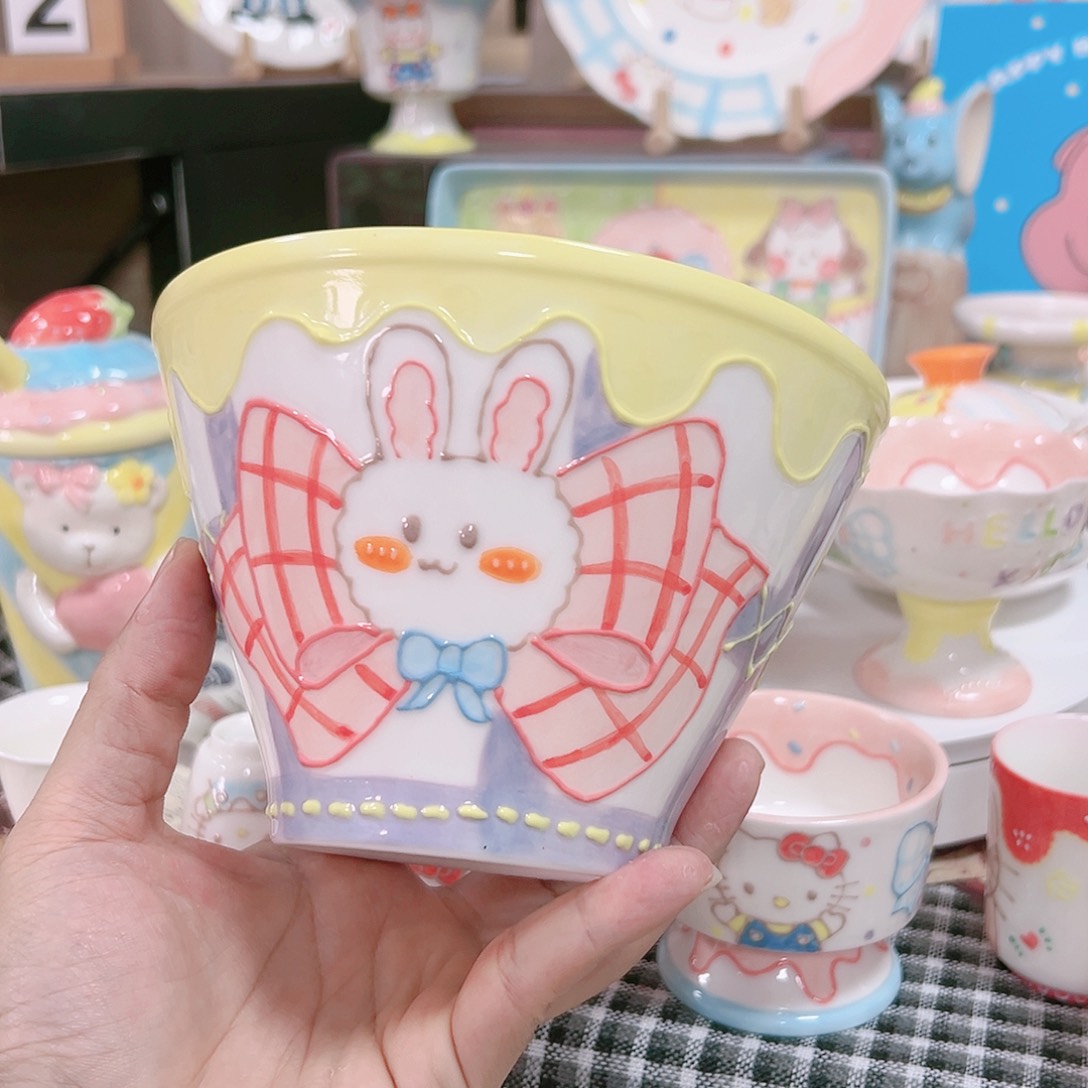可爱陶瓷高温手作