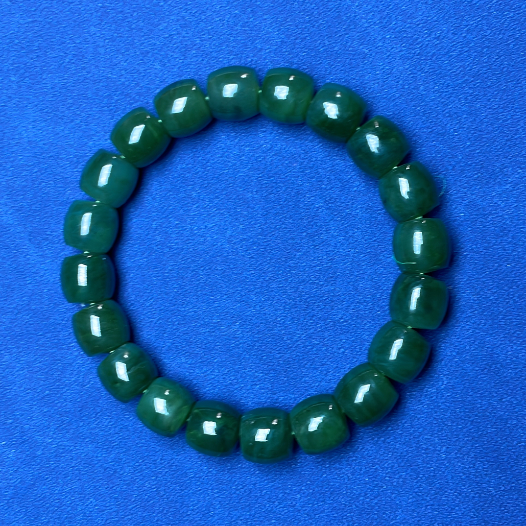 碧玉直切手串 卡10mm时尚