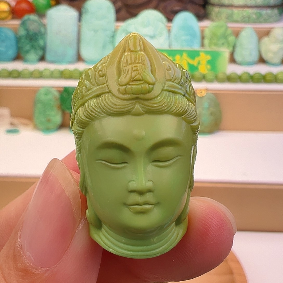 未镶嵌绿松石项链