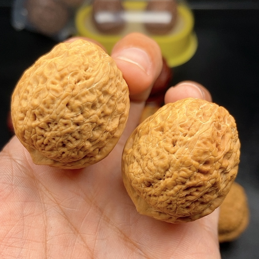 【闪购商品】把件文玩核桃38尺鱼子元宝