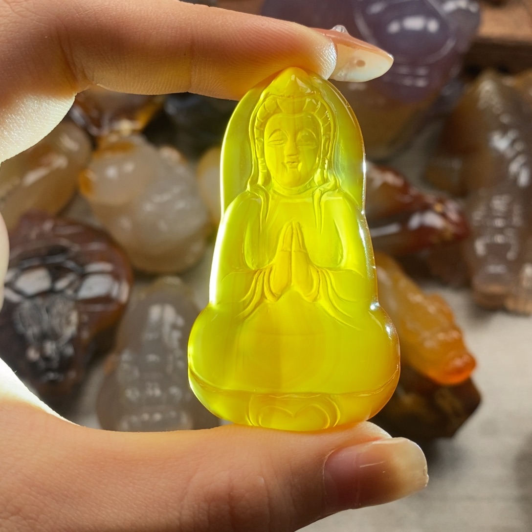 玛瑙/玉髓未镶嵌颈饰