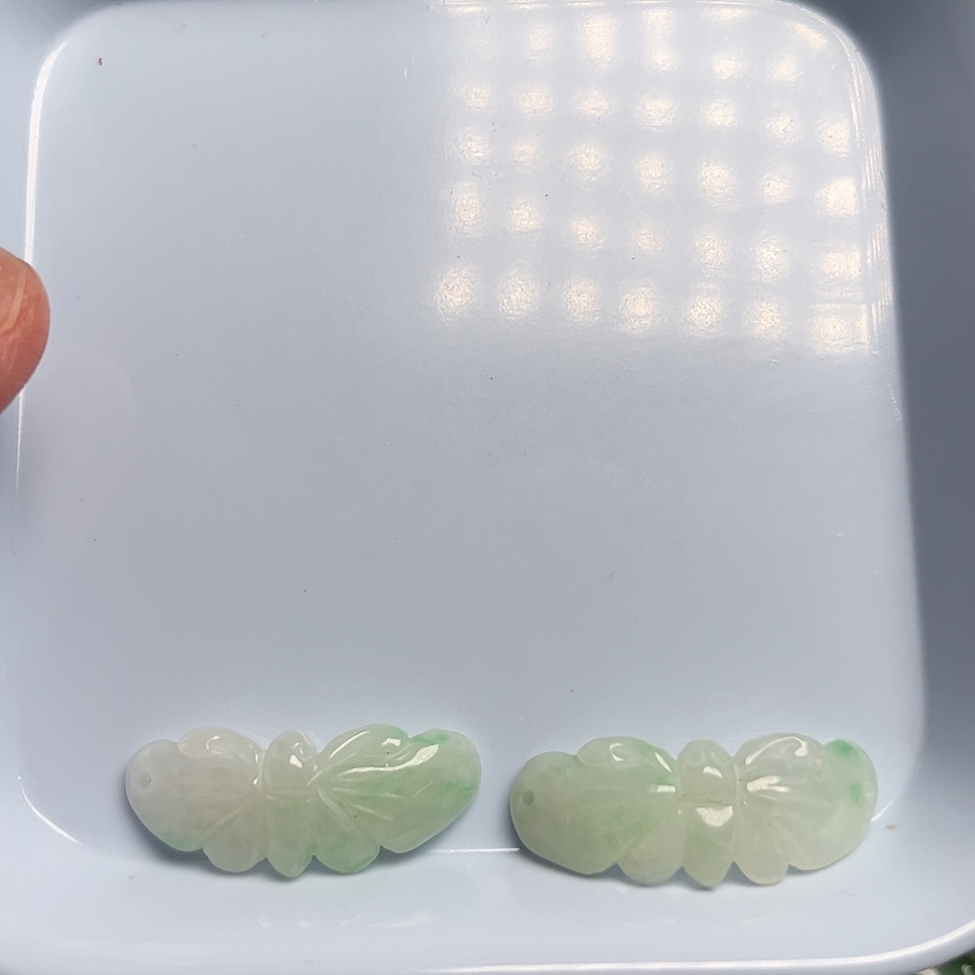 颈饰未镶嵌翡翠天然翡翠