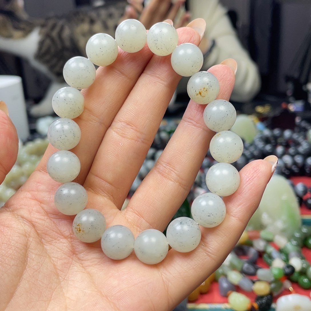 和田玉手链未镶嵌