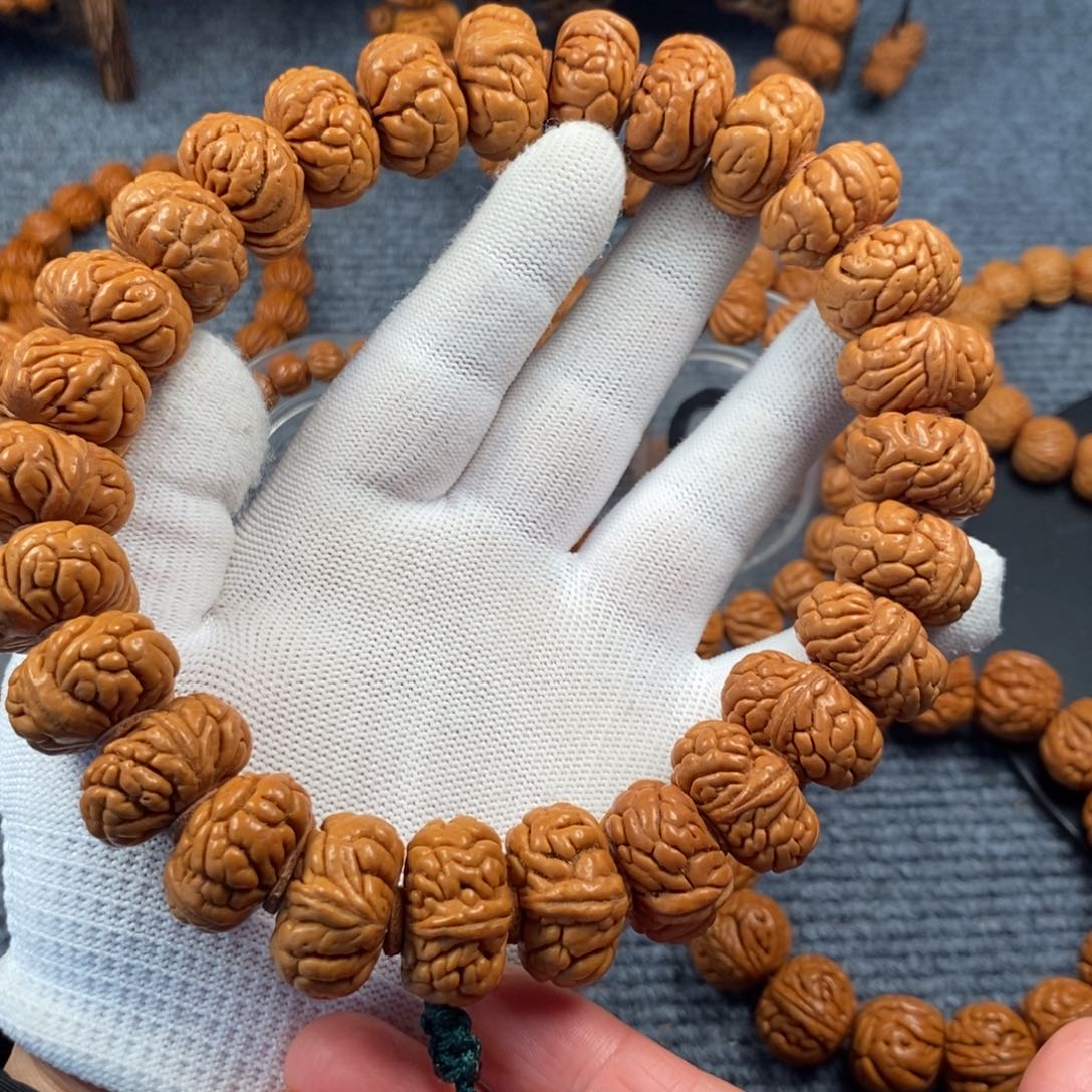 桃核手串4号链接桃核