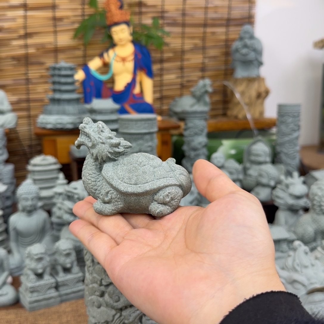 石材青砂石小龙龟