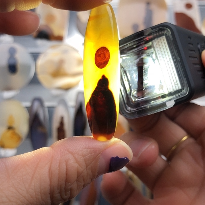 玛瑙/玉髓未镶嵌颈饰139