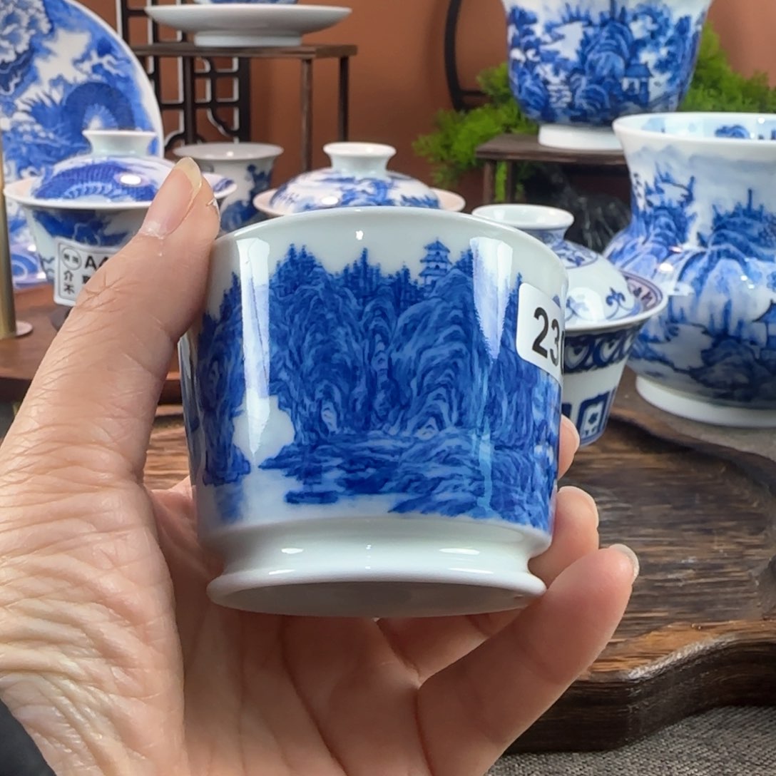 景德镇陶瓷手绘茶器230