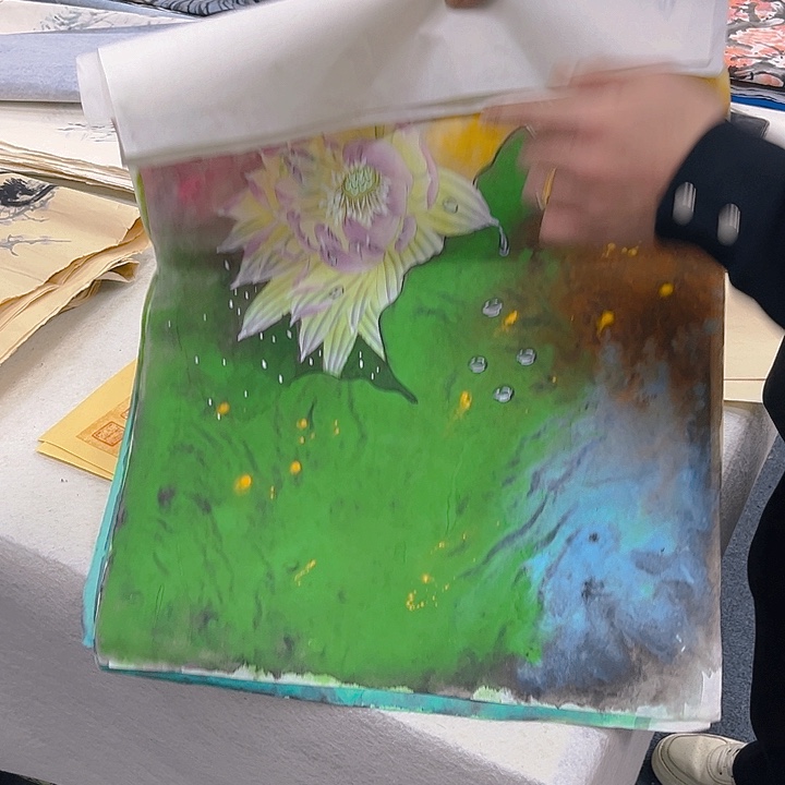 国画纯手绘字画宣纸