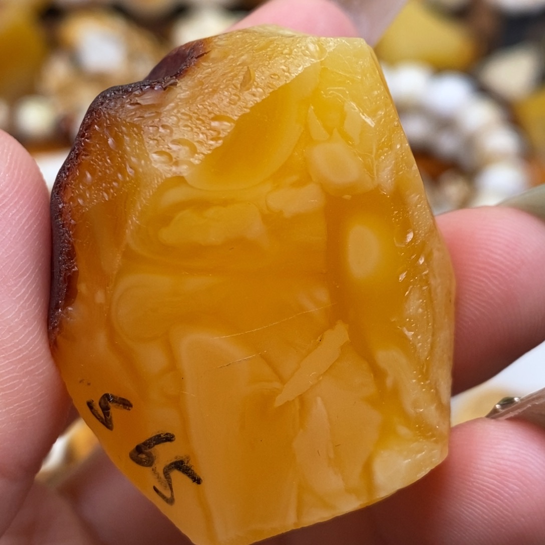 定制琥珀未镶嵌蜜蜡