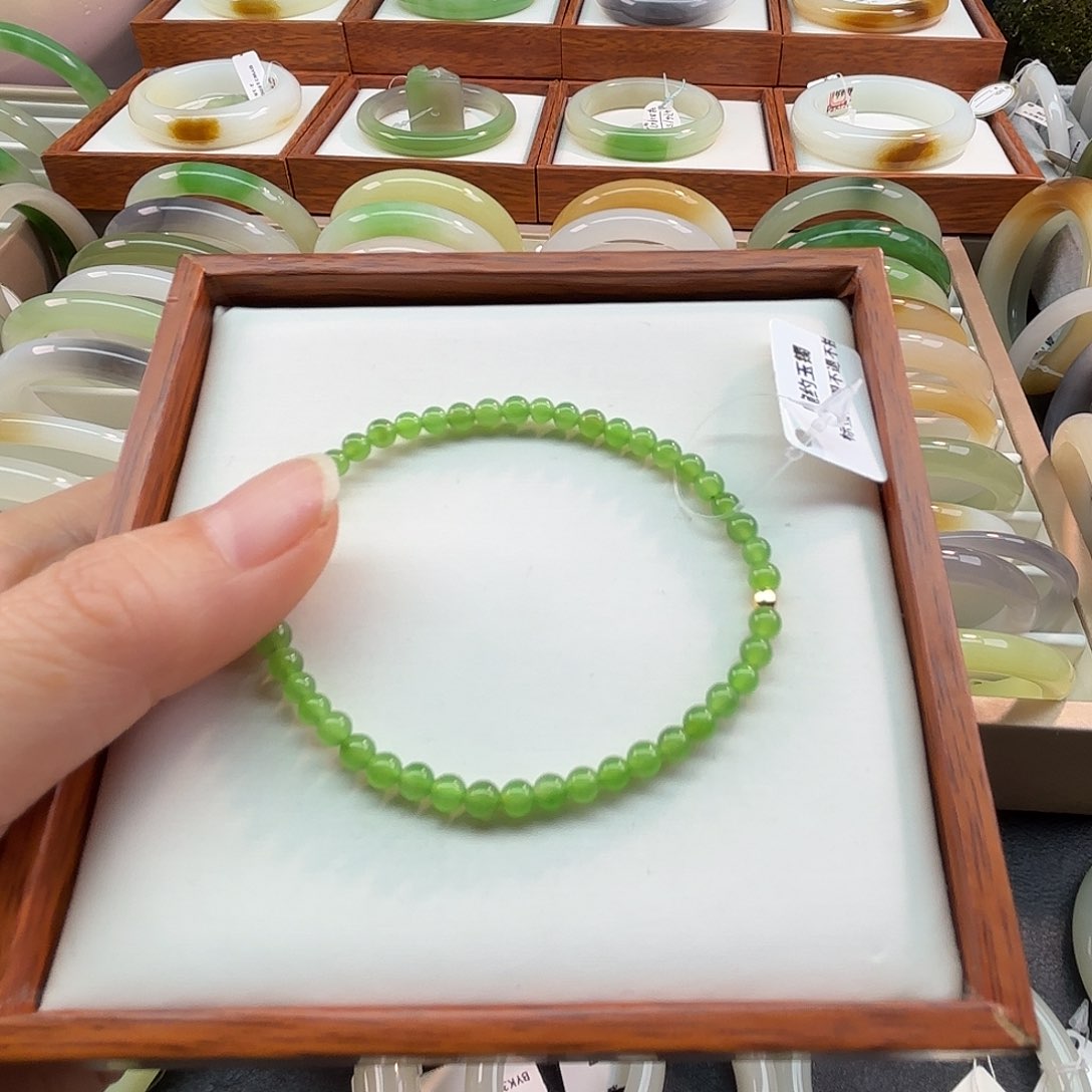 和田玉手链未镶嵌