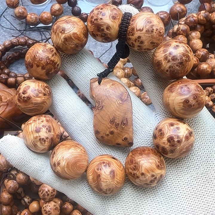 柏木（崖柏）手串/手链家**宝太行崖柏2.0瘤疤手串