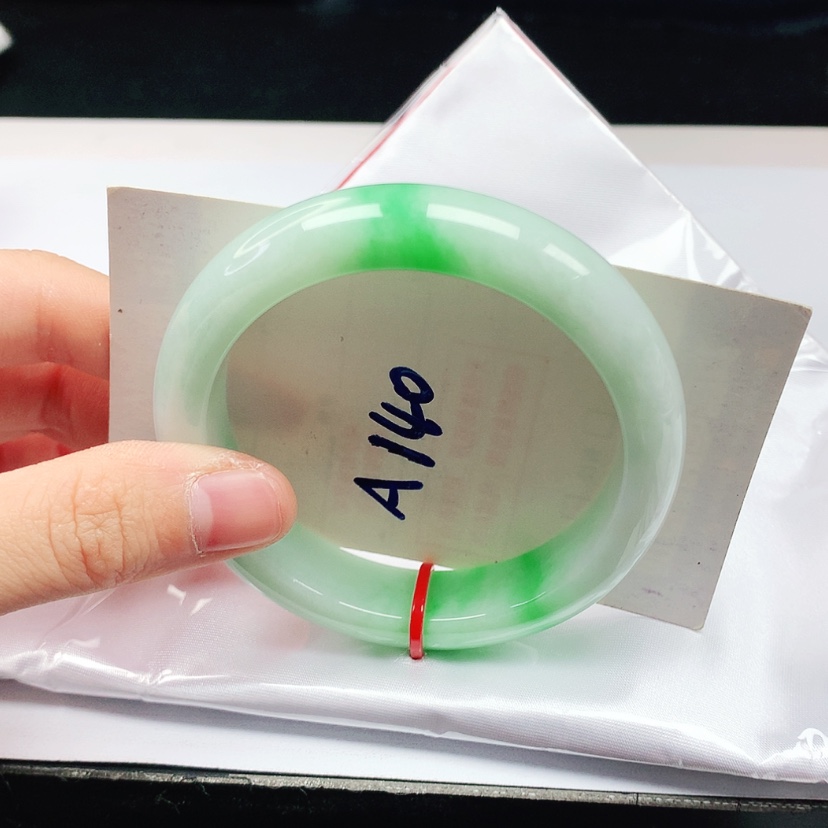 【闪购商品】翡翠手镯未镶嵌天然缅甸a货手镯55