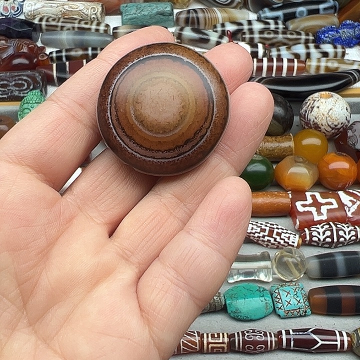 玛瑙/玉髓合金颈饰