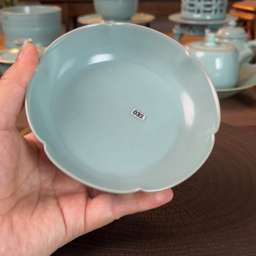 微瑕32原矿汝官窑作品