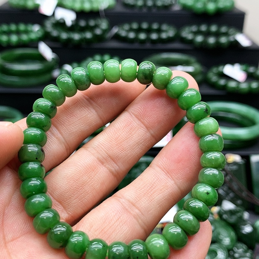 【闪购商品】和田玉（碧玉）手链未镶嵌