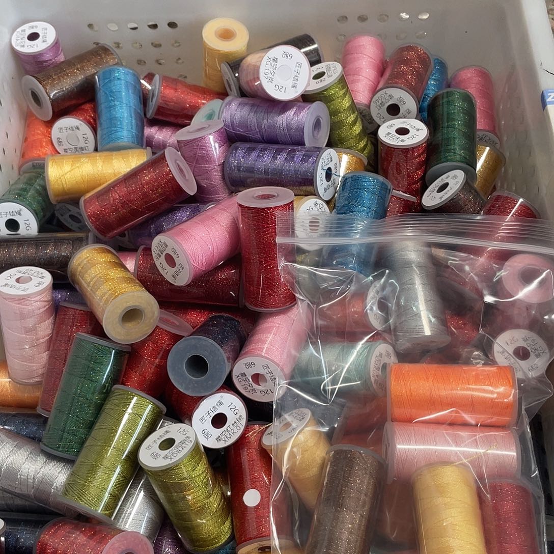 聚酯纤维6股12克星空纯色5卷不固定