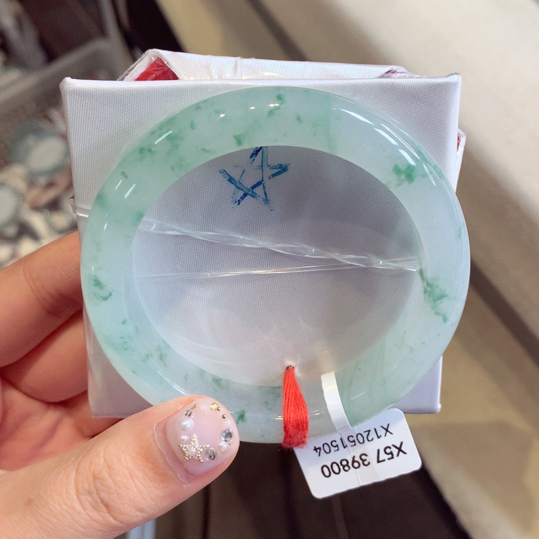 翡翠手镯未镶嵌L**a分单77