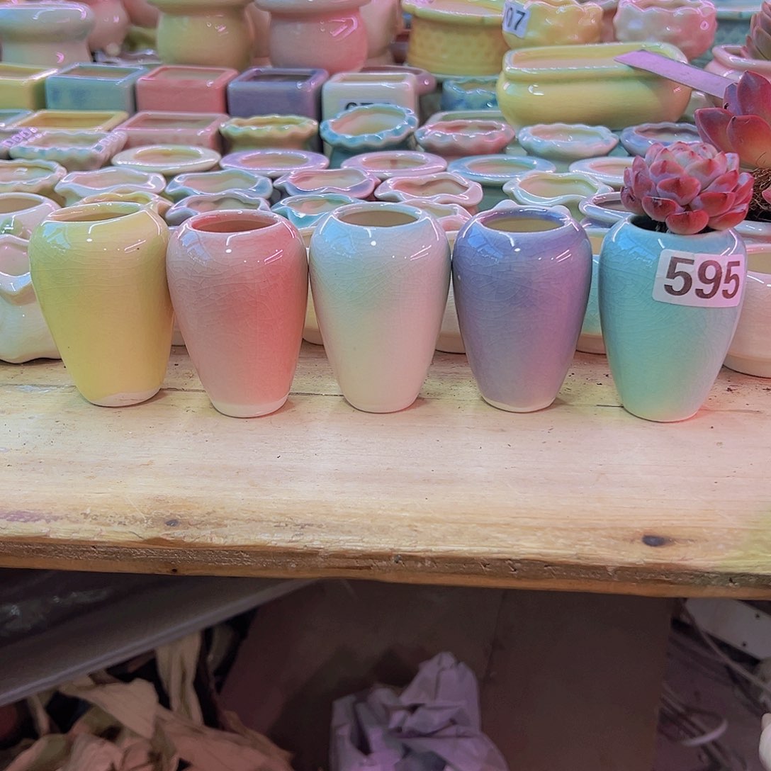 陶瓷花盆当场凑满12包邮