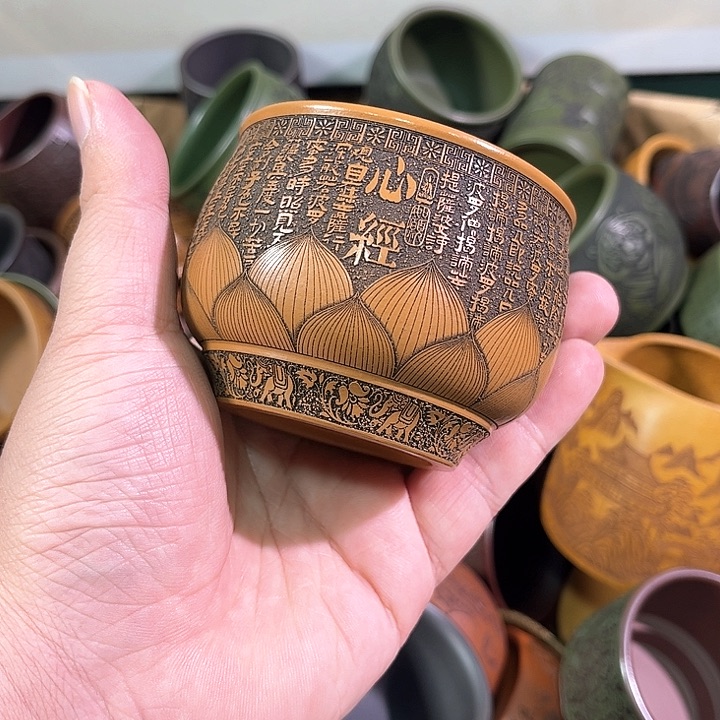 茶杯紫砂全手工紫砂主人杯