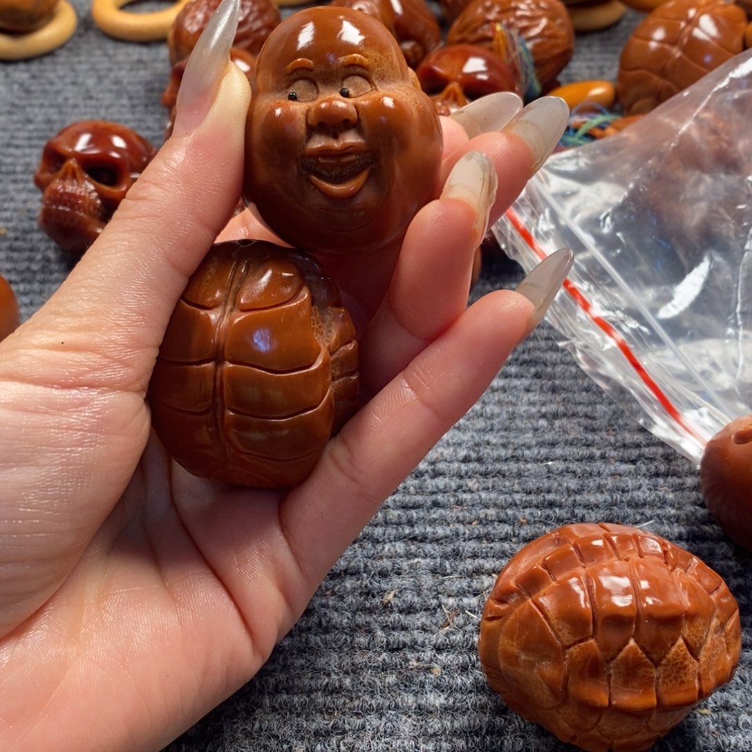 妞***～手串/手链橄榄核小富贵