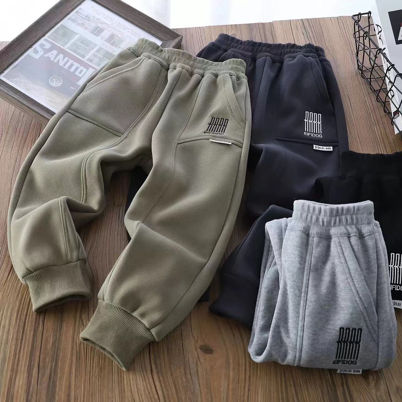 【风森KIDS】2512集合儿童运动裤宽松潮流时尚休闲裤子个性百搭卫