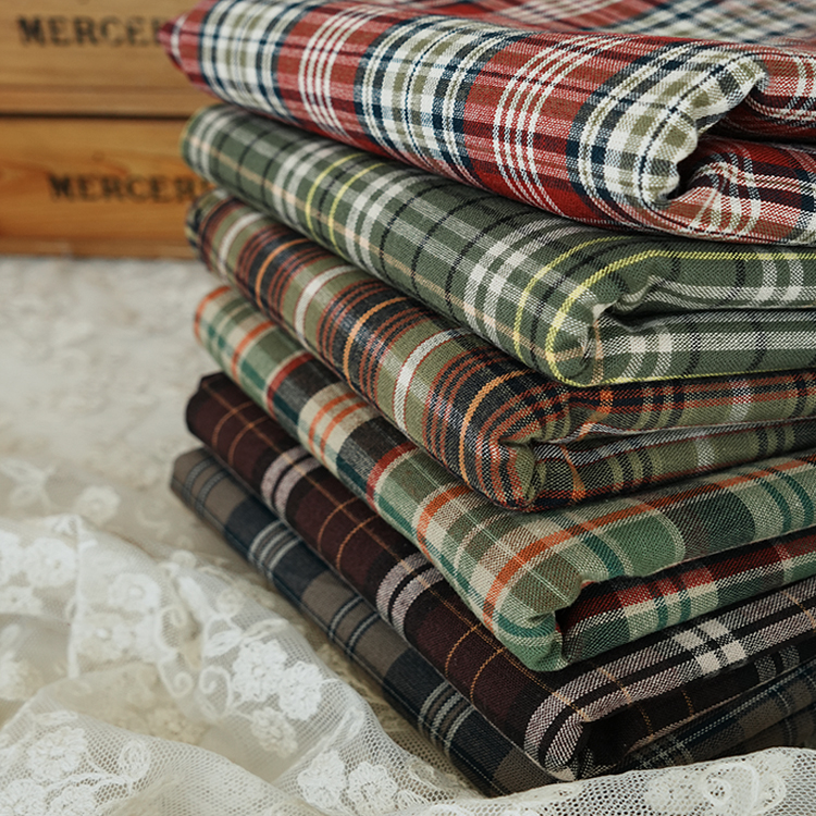 韩国进口先染布-暖炉月夜 拼布手工