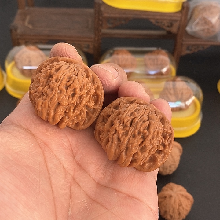 吊坠文玩核桃41.5尺四座楼