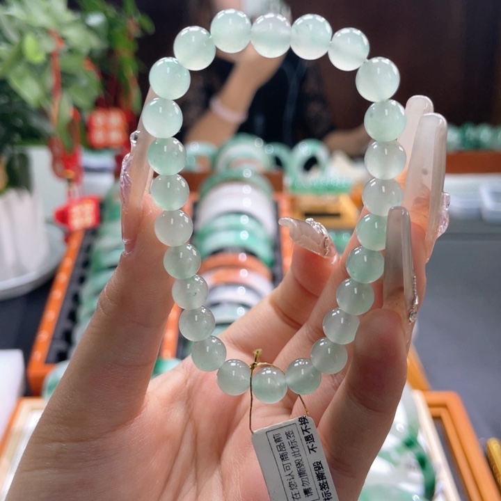 石英质玉手串未镶嵌