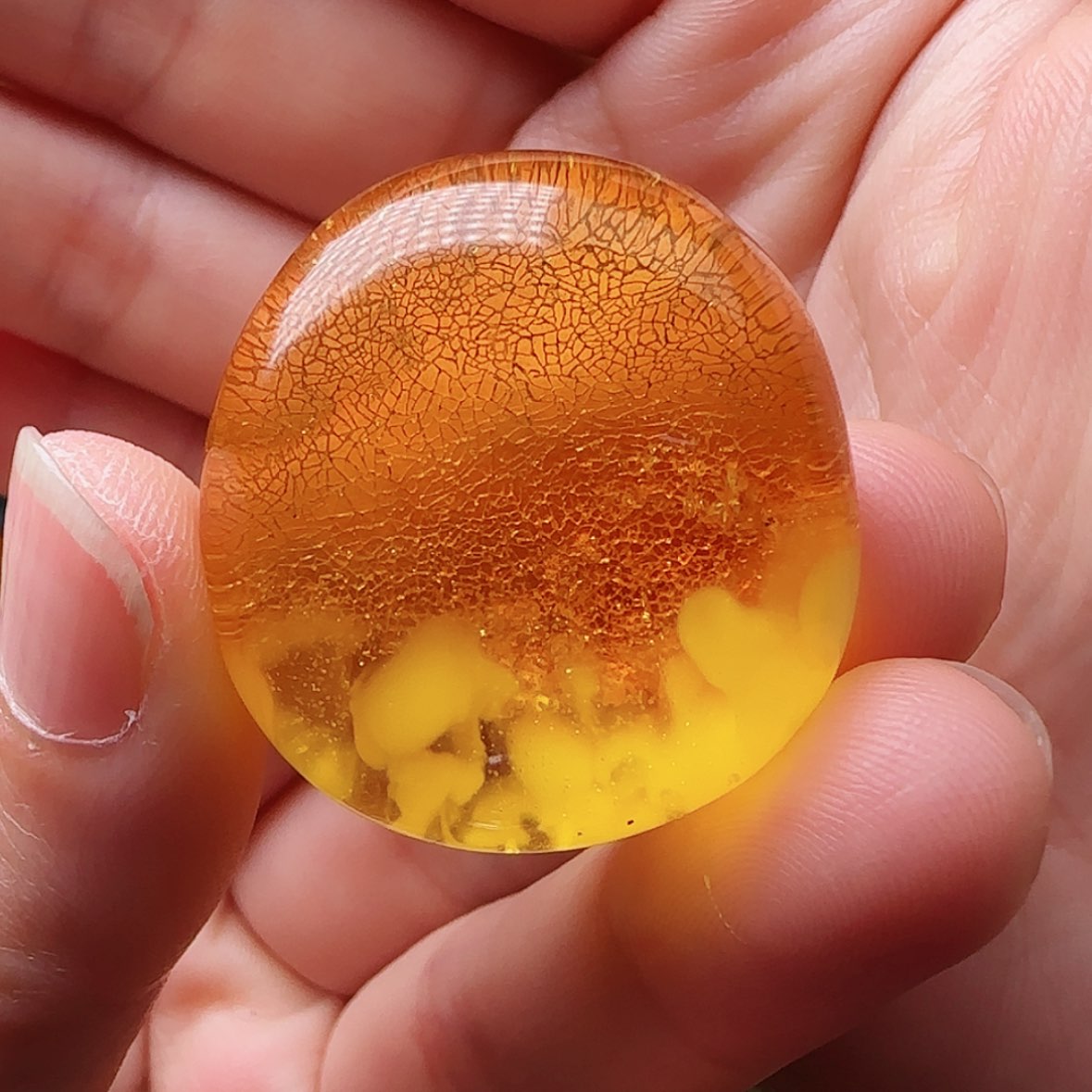 【闪购商品】琥珀颈饰未镶嵌吊坠