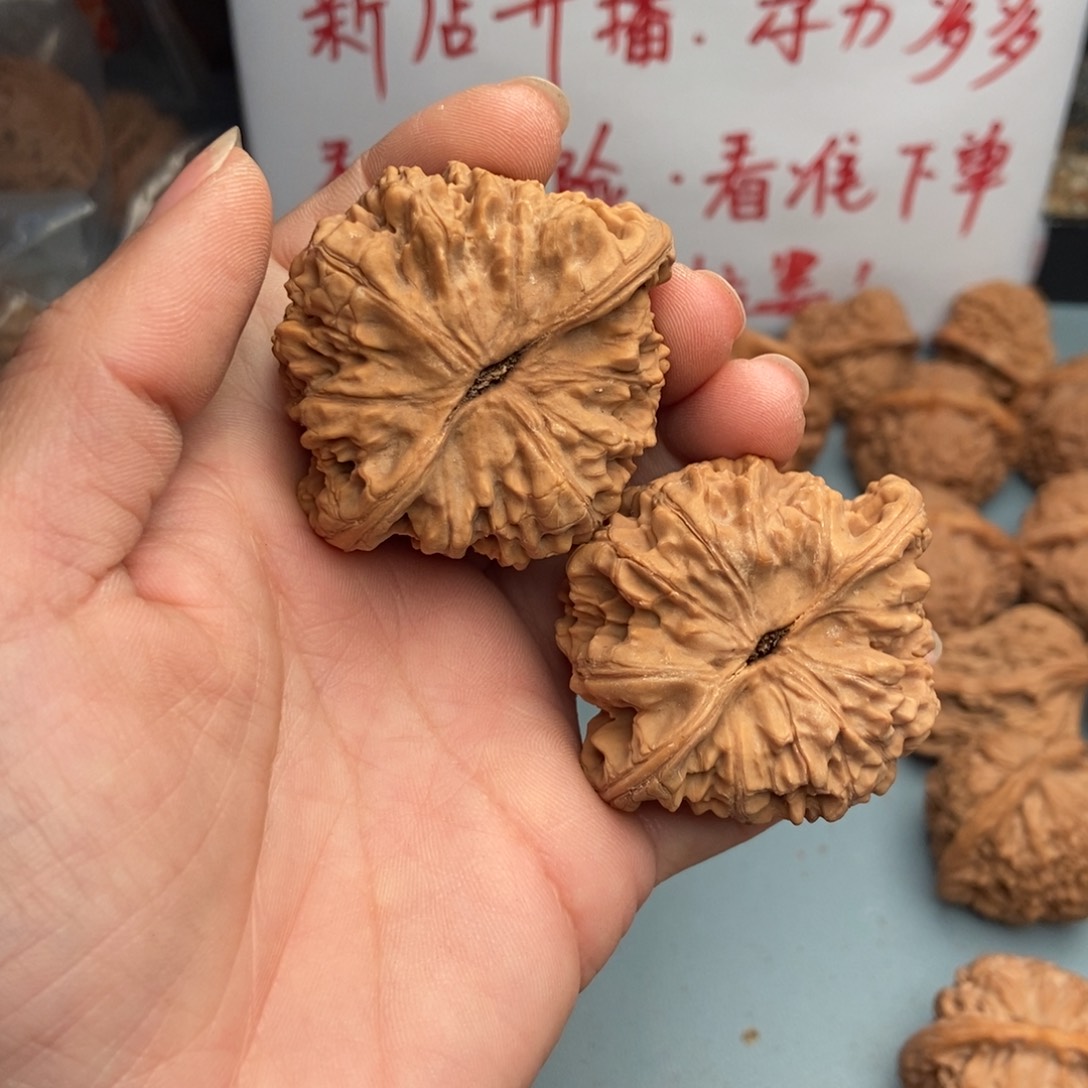 文玩核桃把件官帽1