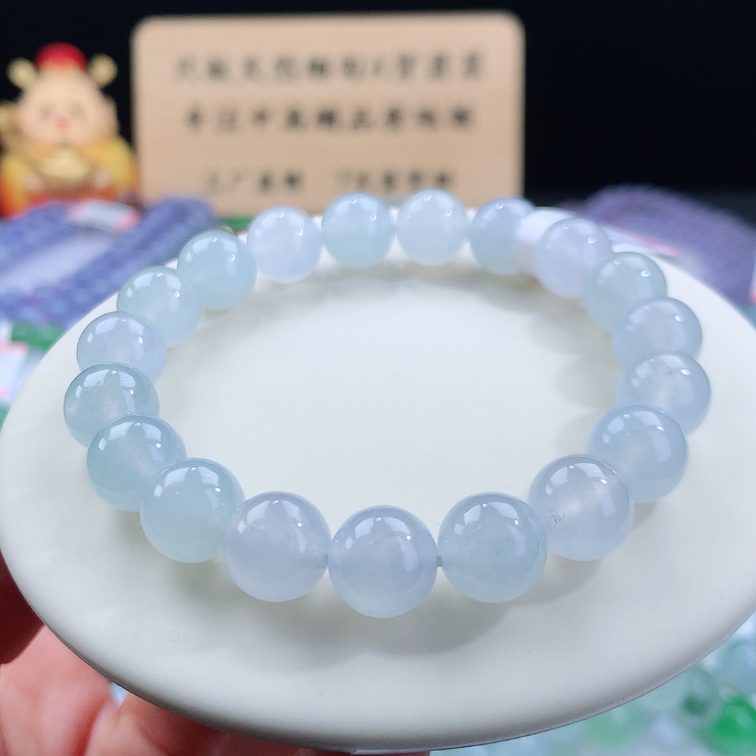 翡翠手链未镶嵌卡10