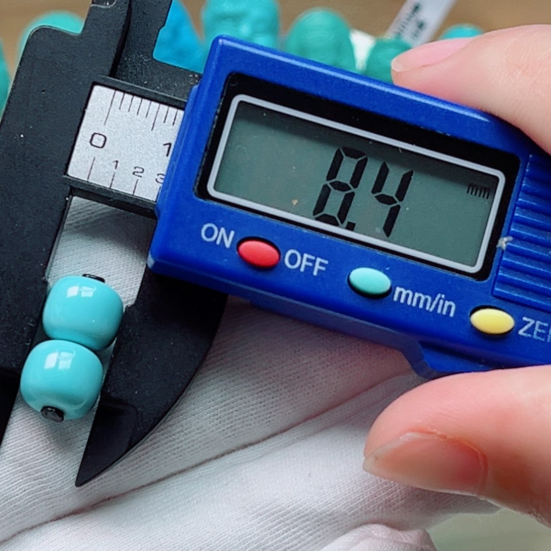 未镶嵌绿松石老型对珠